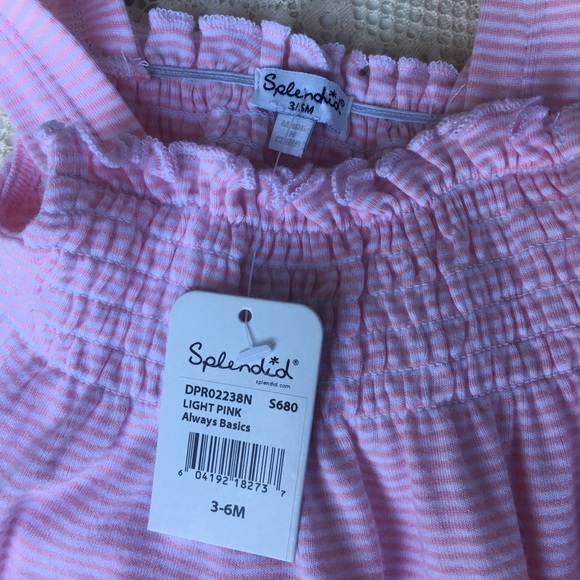 🆕👶🏻 Splendid pink ruffled baby romper - Picture 3 of 5